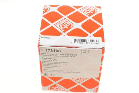 Сайлентблок переднього важеля febі Bilstein 173108