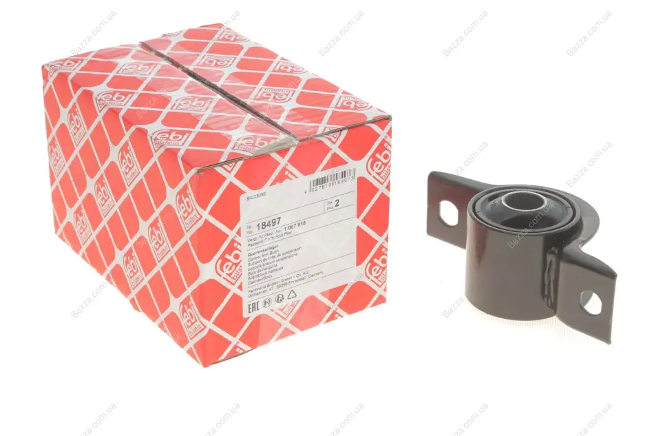 Сайлентблок рычага FORD FOCUS передн. ось, задн. (пр-во Febi) febі bilstein 18497