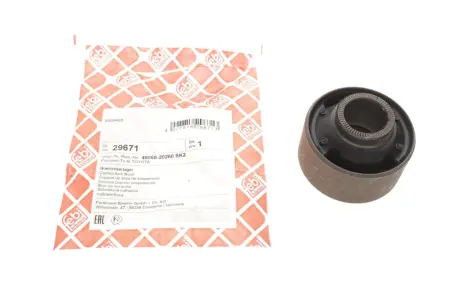 Сайлентблок важеля TOYOTA CARINA E 92-97 перед. міст низ (Вир-во FEBI) Febі Bilstein 29671