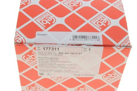 Сайлентблок важіля(к-т) febі Bilstein 177311