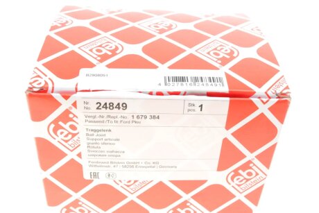 Кульова опора febі Bilstein 24849