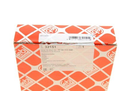 Шкив насоса ГУ, 1.9dCi 01- (6 дорожек) febі Bilstein 32151