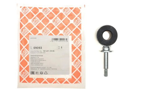 Стойка (тяга) стабилизатора передняя febі Bilstein 09093