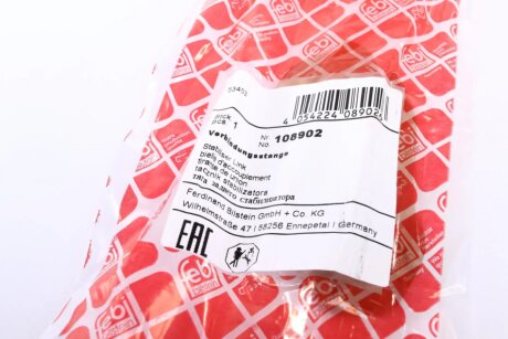 Стойка (тяга) стабилизатора передняя febі Bilstein 108902