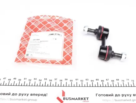 Стойка (тяга) стабилизатора передняя febі bilstein 28199