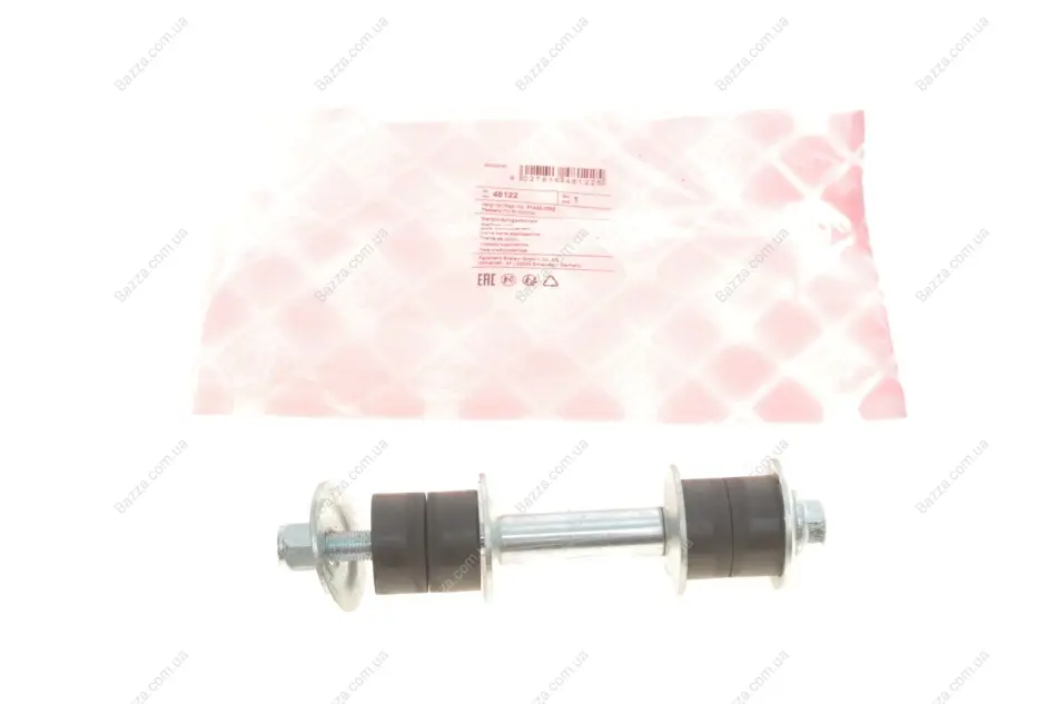 Стойка (тяга) стабилизатора передняя febі bilstein 48122
