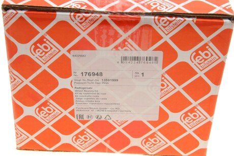 Подшипник задней ступицы febі Bilstein 176948