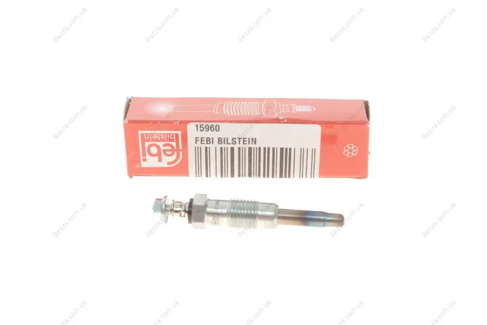 Свеча накаливания FIAT DUCATO 1.9D/TD, 2.5D, FORD SIERRA 2.3D, MB W124 (-02) (пр-во FEBI) Febі Bilstein 15960 (фото 1)