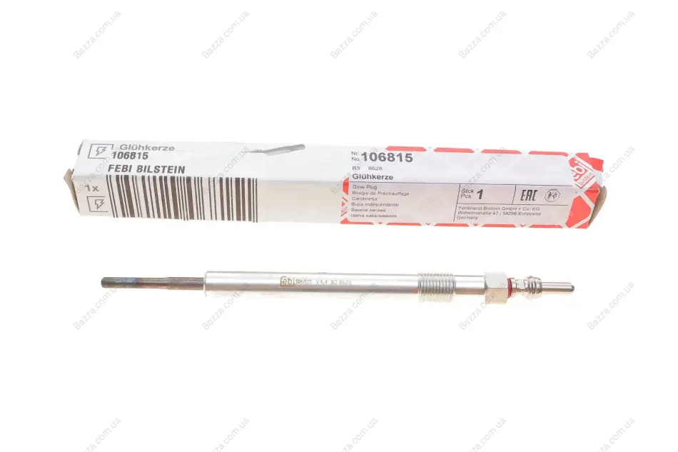 Свічка розжарювання febі bilstein 106815