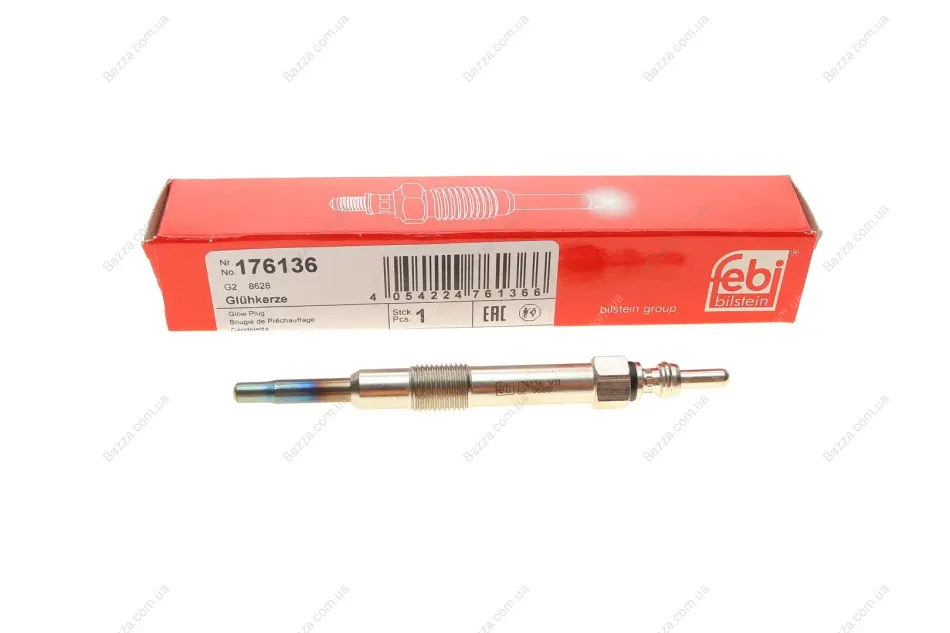 Свічка розжарювання Febі Bilstein 176136 (фото 1)