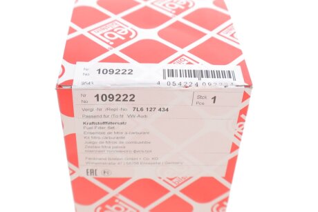 Топливный фильтр febі Bilstein 109222