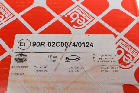 Тормозной диск febі Bilstein 05647