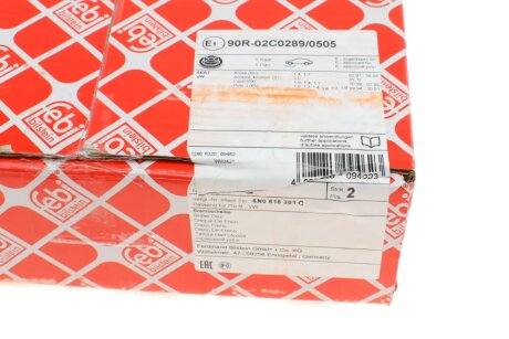 Гальмівний диск febі Bilstein 09462