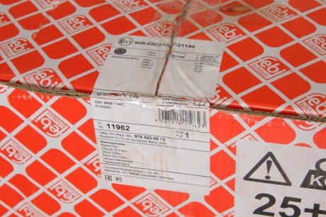 Гальмівний диск febі Bilstein 11962