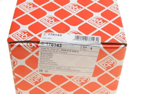 Задний тормозной суппорт febі Bilstein 178143