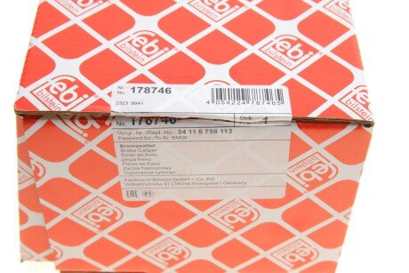 Передний тормозной суппорт febі Bilstein 178746