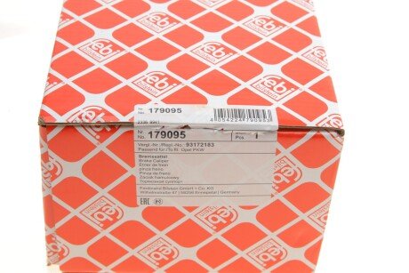 Задній гальмівний супорт febі Bilstein 179095