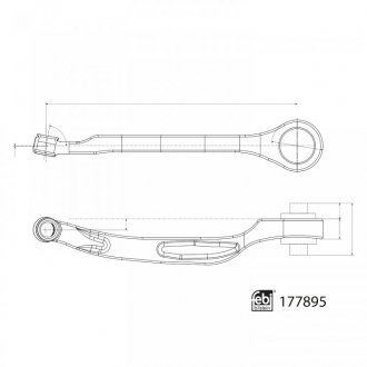 Рычаг передней подвески febі Bilstein 177895