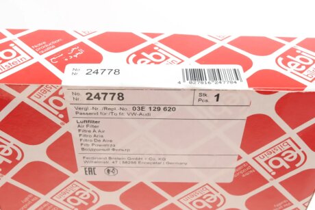 Повітряний фільтр febі Bilstein 24778