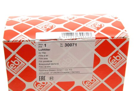 Повітряний фільтр febі Bilstein 30071