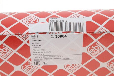 Воздушный фильтр febі Bilstein 30984