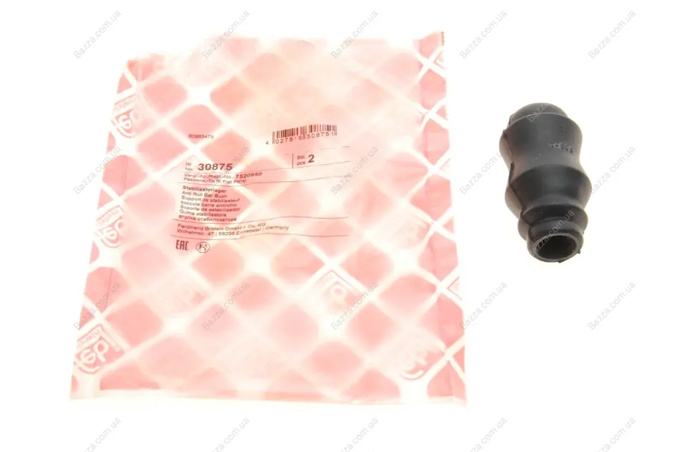 Втулка переднього стабілізатора Febі Bilstein 30875 (фото 1)