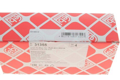 Втулка (резинка) переднего стабилизатора febі Bilstein 31355