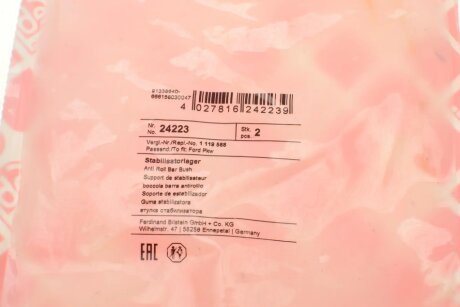 Втулка заднього стабілізатора febі Bilstein 24223