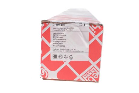 Задній амортизатор (стойка) febі Bilstein 194187