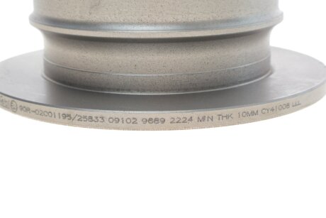 Задній гальмівний (тормозний) диск febі Bilstein 09102