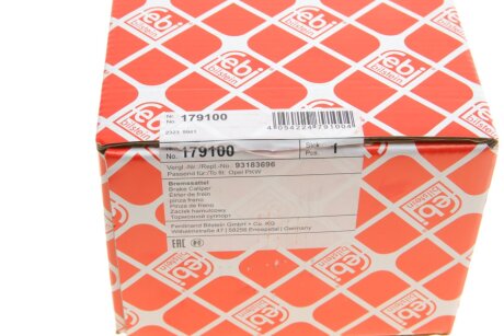 Задний тормозной суппорт febі Bilstein 179100