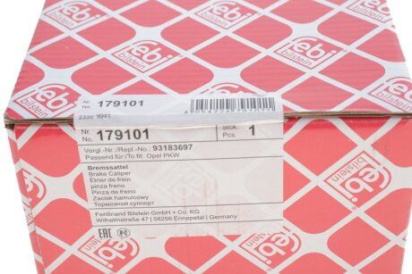 Задній гальмівний супорт febі Bilstein 179101