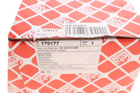 Задний тормозной суппорт febі Bilstein 179177