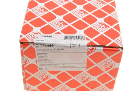 Задний тормозной суппорт febі Bilstein 179449