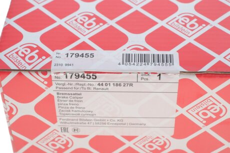 Задний тормозной суппорт febі Bilstein 179455