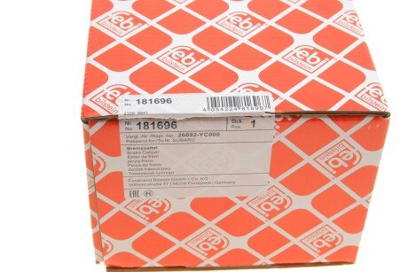 Задній гальмівний супорт febі Bilstein 181696