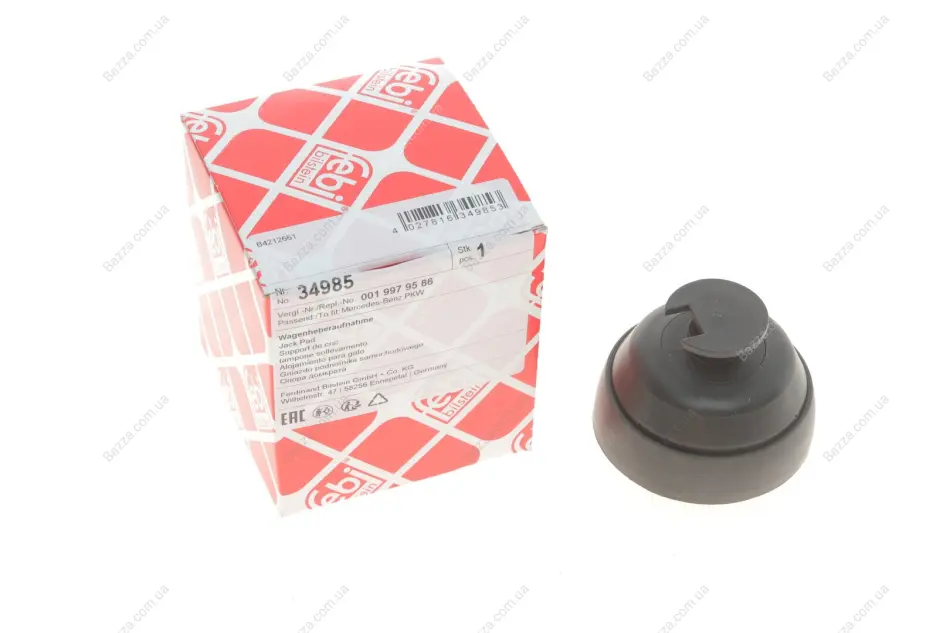 Заглушка піддомкратного отвору MB W 124/W 202/W 210/W 220 Febі Bilstein 34985 (фото 1)