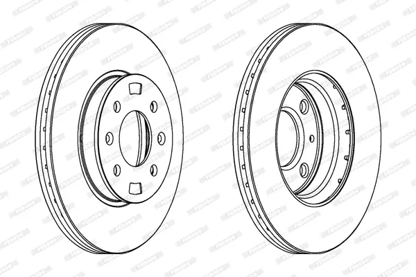 ��������� ���� Ferodo DDF1603C (фото 1)