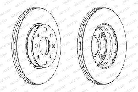��������� ���� ferodo DDF1603C на Хендай Солярис