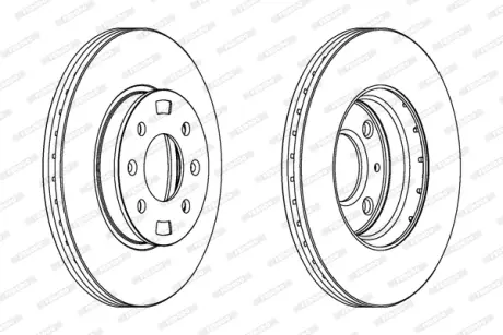 ��������� ���� Ferodo DDF1603C