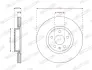 Вентилируемый тормозной диск ferodo DDF2702C