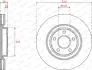 Вентилируемый тормозной диск ferodo DDF2785C1