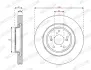 Вентилируемый тормозной диск ferodo DDF3069C
