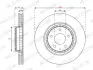 Вентильований гальмівний диск Ferodo DDF3070C (фото 1)
