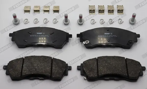 Комплект гальмівних колодок передн, FORD RANGER 2.0D-3.2D 04.11- ferodo FDB4981