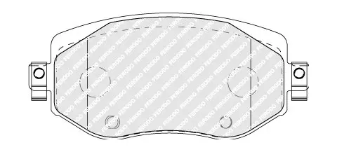 Тормозные колодки ferodo FDB5104