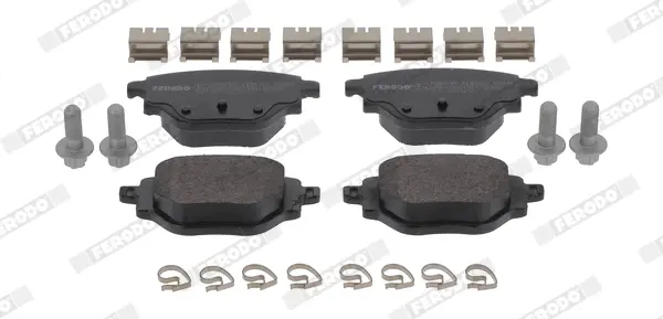 Комплект гальмівних колодок задн, CITROEN C4 III, C4 X JEEP AVENGER OPEL CORSA F PEUGEOT 2008 II, 208 II 1.2-Electric 06.19- ferodo FDB5196