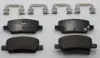 Комплект гальмівних колодок задн, TESLA MODEL S, MODEL X Electric 09.12-04.26 Ferodo FDB5351 (фото 1)