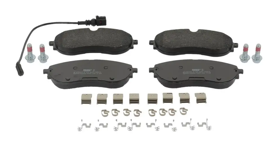 Комплект гальмівних колодок передн, AUDI Q4 E-TRON CUPRA TAVASCAN SKODA ELROQ, ENYAQ IV VW ID. BUZZ, ID. BUZZ CARGO, ID.4, ID.5, ID.7 Electric 05.20- ferodo FDB5474