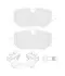 Комплект гальмівних колодок задн, BMW 1 (F70), 2 GRAN COUPE (F74), 2 (U06), X1 (U11), X2 (U10) MINI ACEMAN (J05), COOPER (J01), COUNTRYMAN (U25) 1.5-Electric 11.21- Ferodo FDB5561 (фото 1)